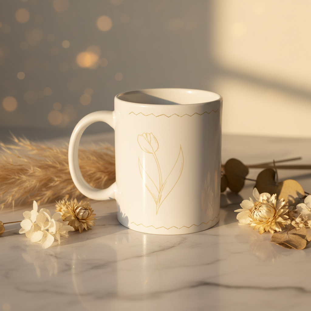Golden Tulip Mug