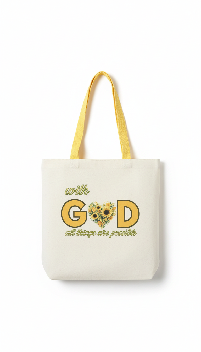 Bolsa tote vista frontal mejorada