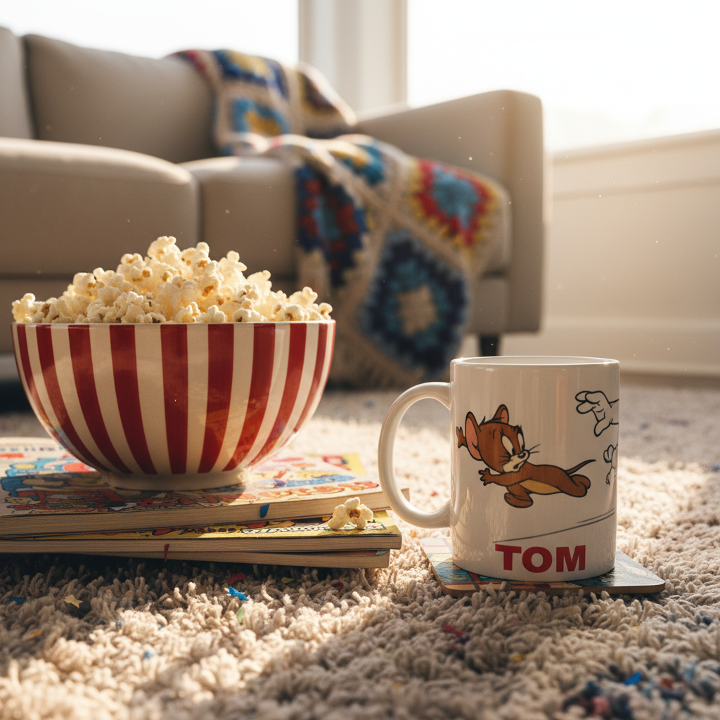 Tom and Jerry Mug - Lifestyle